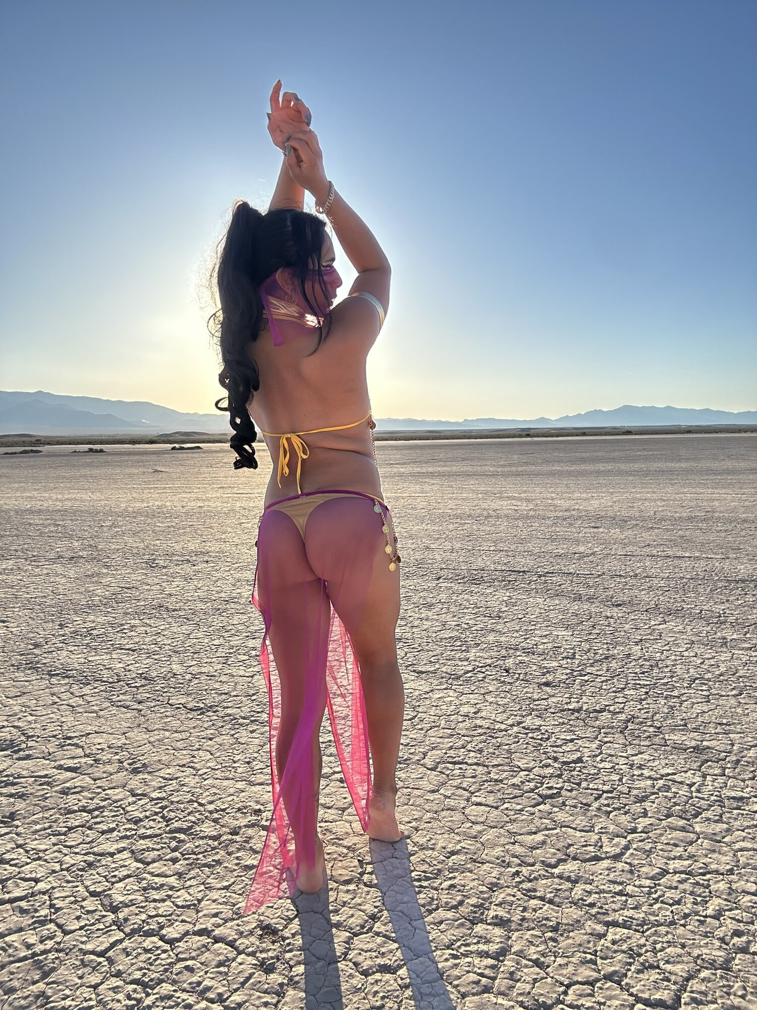 Belly Dance in the desert  #6