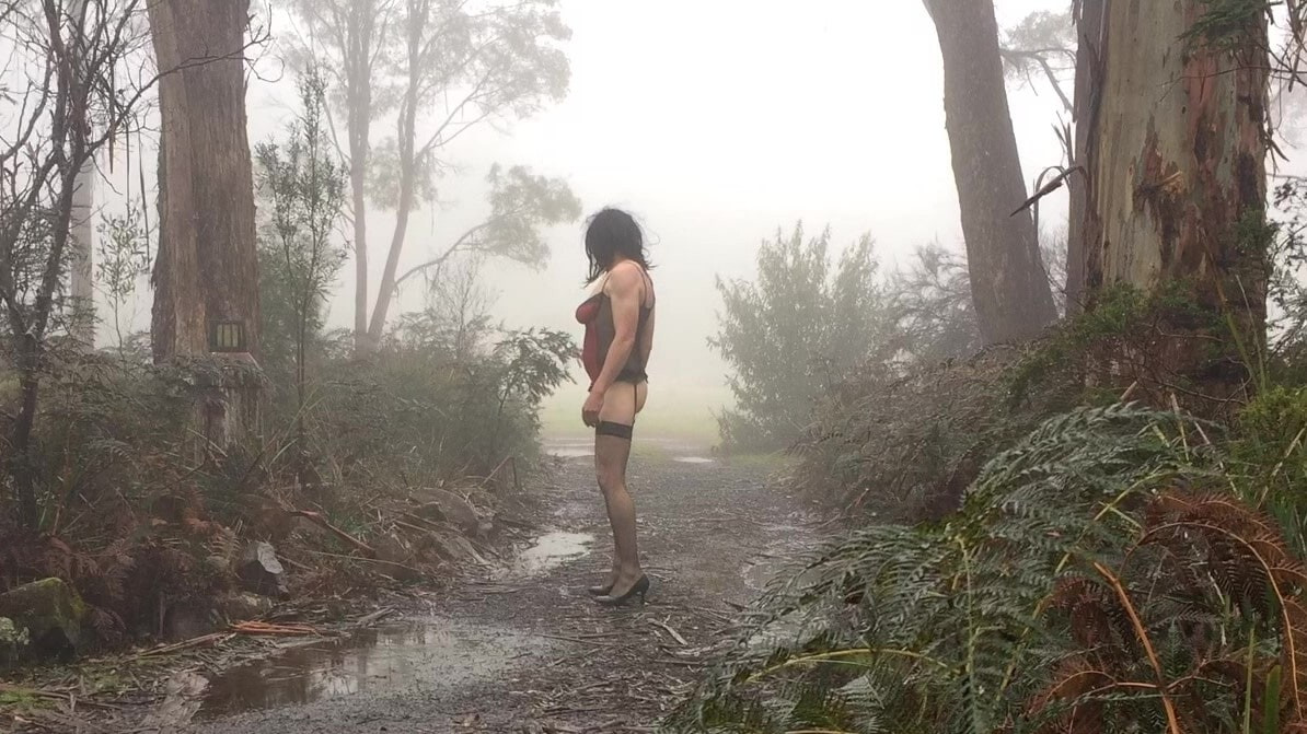 Crossdress Roadtrip - Walk in the mist 2 #14