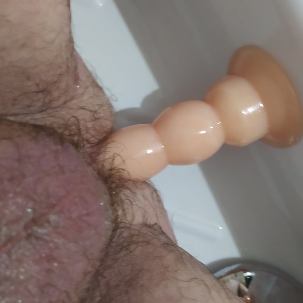 Big anal dildo in ass #12