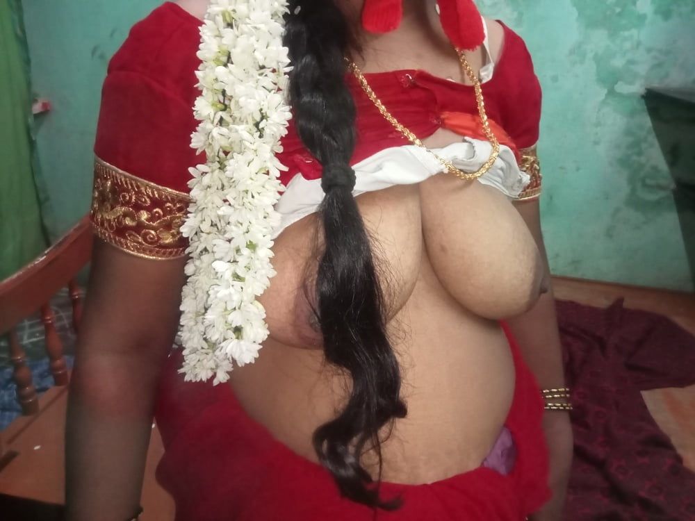 Tamil auntie boobs  #2