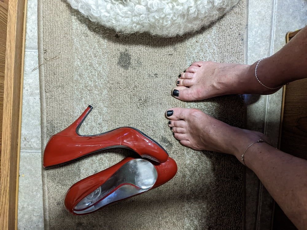 high heels - red pumps #9