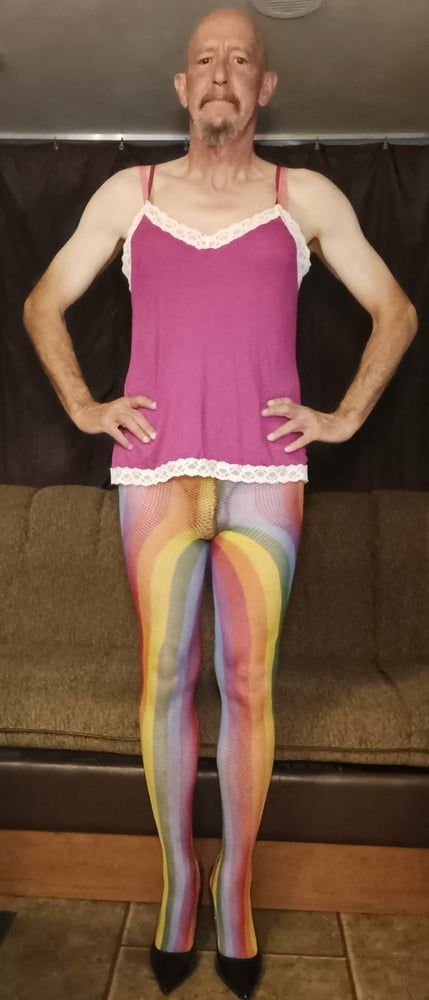 Faggot Andrew Brown Getting Ready for Pride Month #5