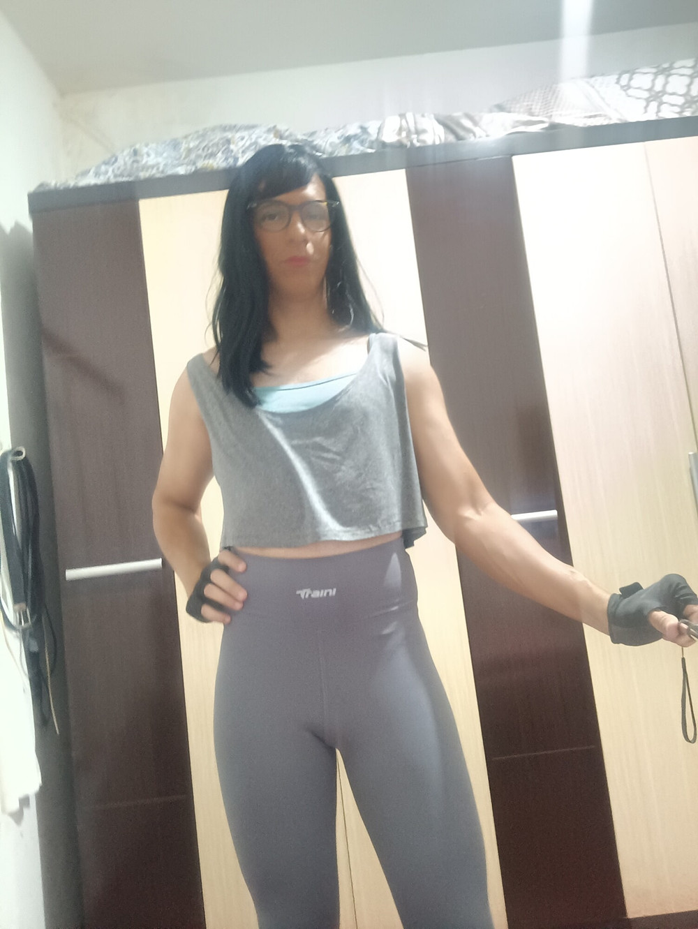 Sakura Nakamura Skinner legging Grey  #41