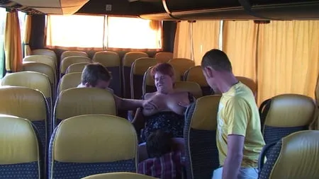 gangbang in the bus         