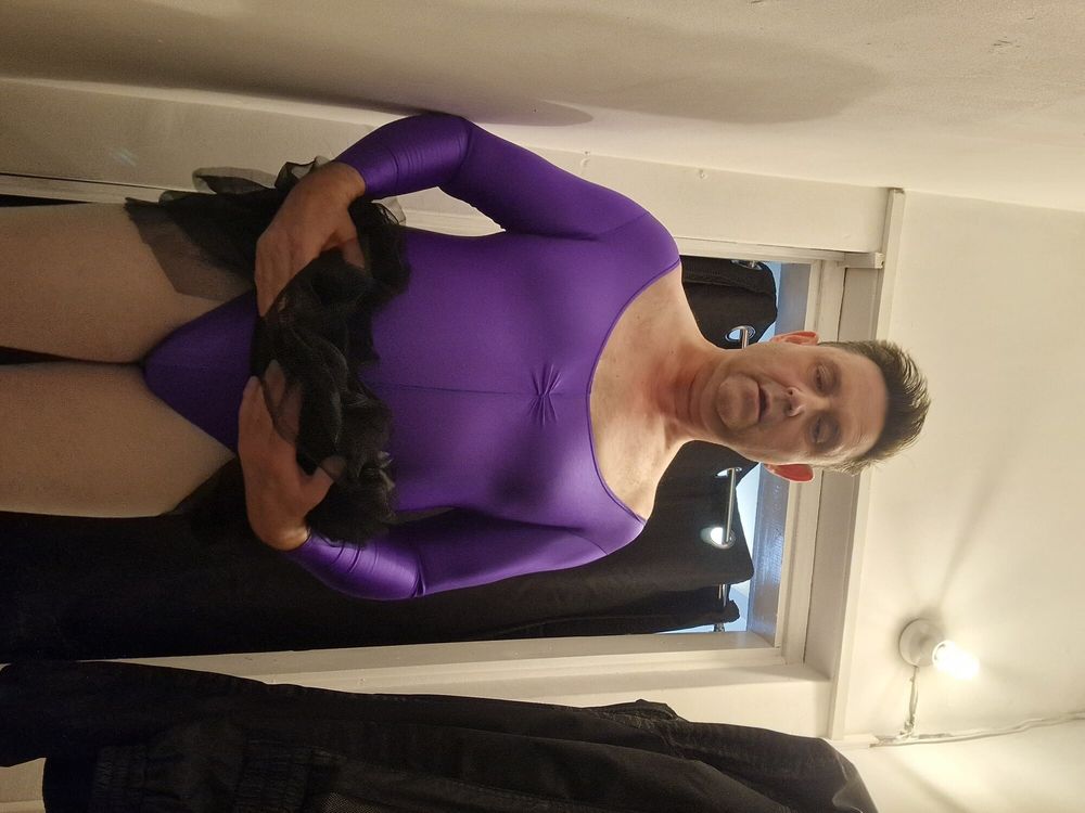 Purple leotard  #5