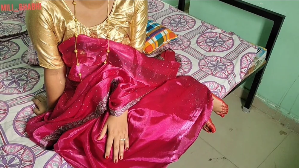 Hot desi bhabhi cheating with husband's friend  #14