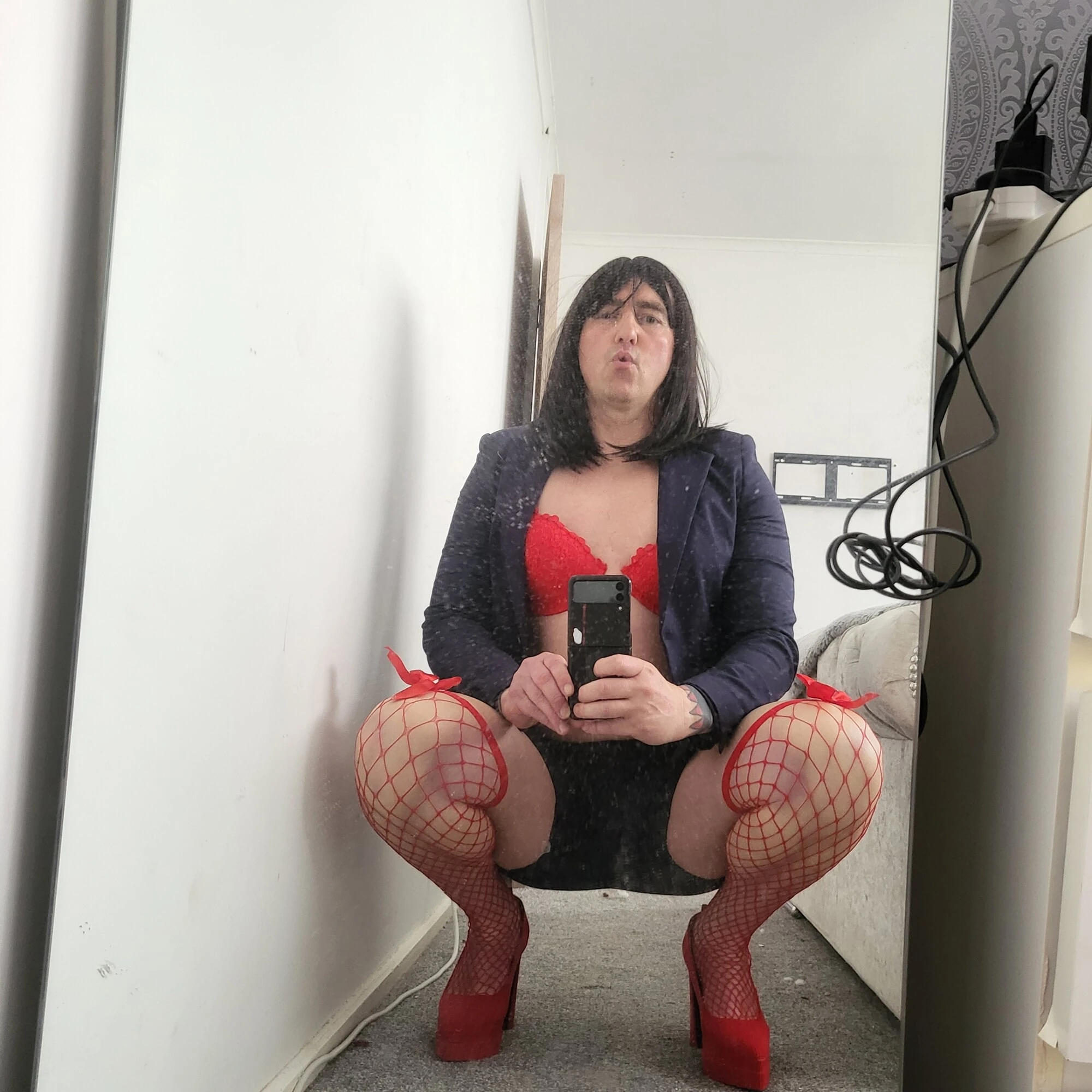 Straight sissy boy loves to dress up