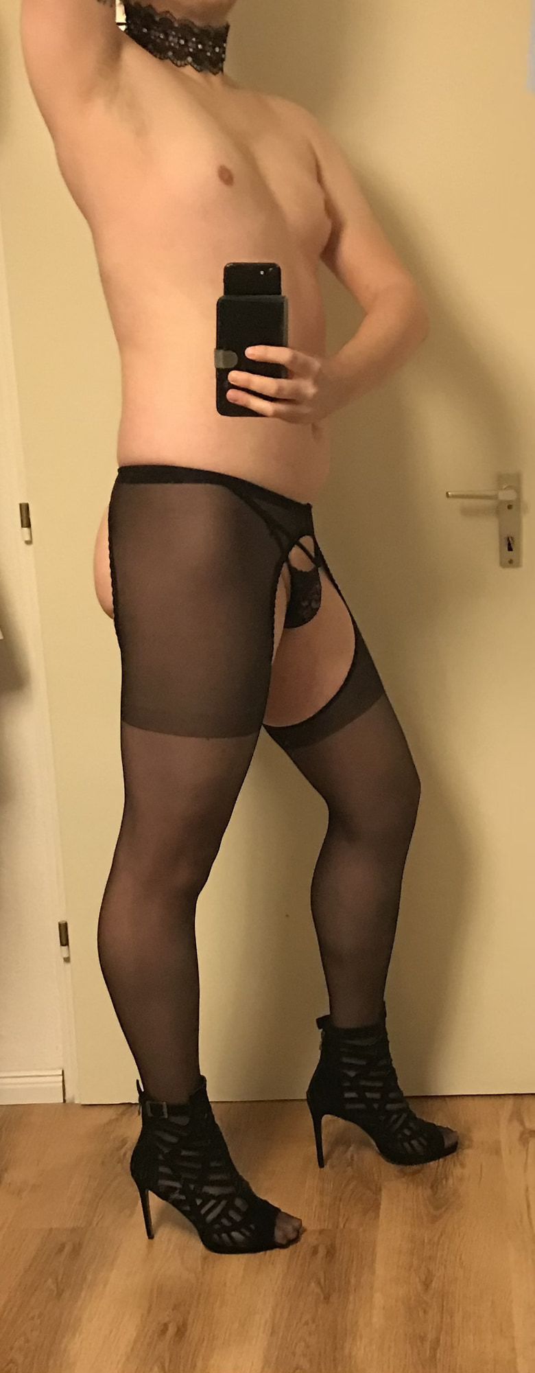 Black sexy Pantyhose Dresss for you  #4
