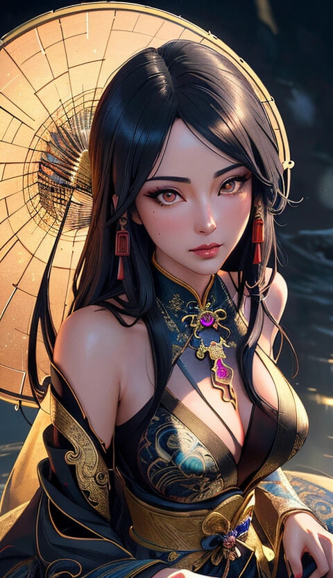 chinese temple (Ai models) #13