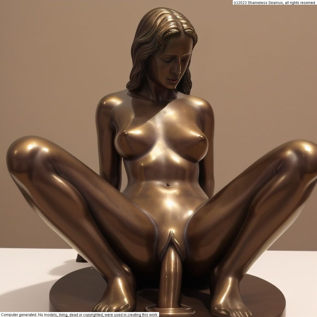 Erotic Bronze Sculpture Garden #48