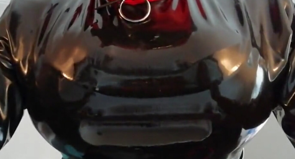 Alison in rubber #11