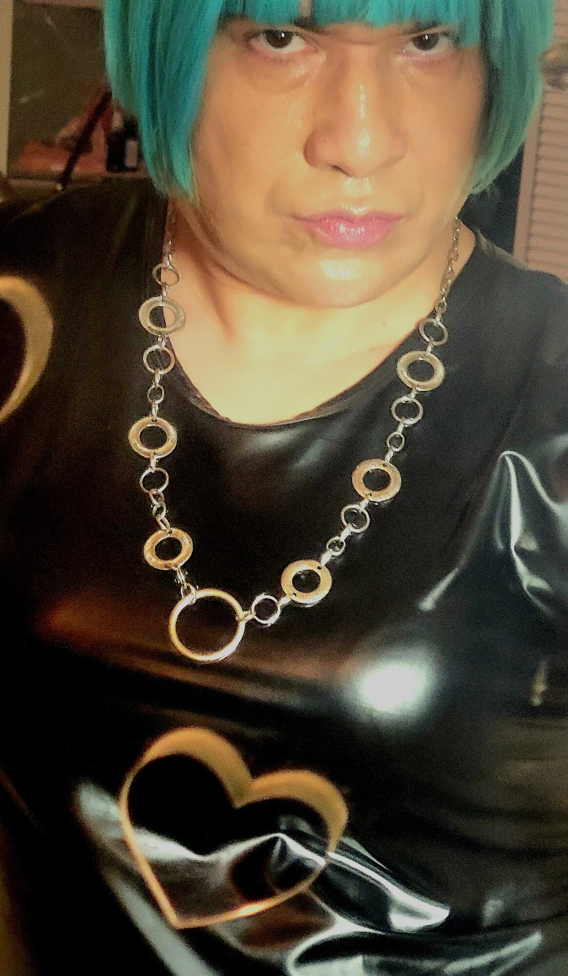 Sissy Kandi In Black PVC #4