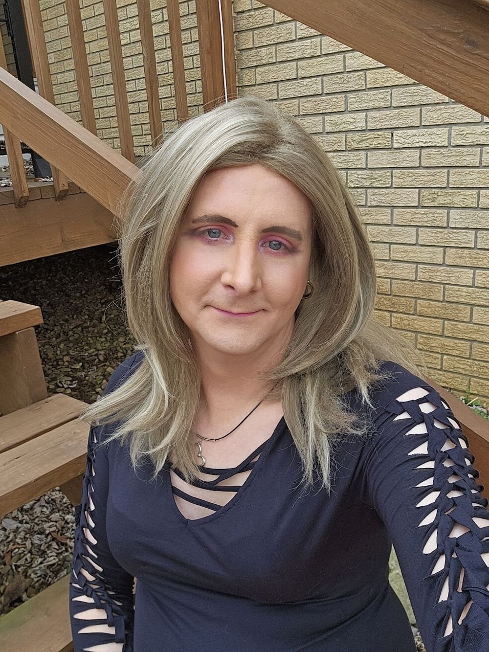 Crossdressing fun outside #31