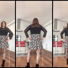 Nicki-Crossdress - Crossdresser - Stockings - Heels
