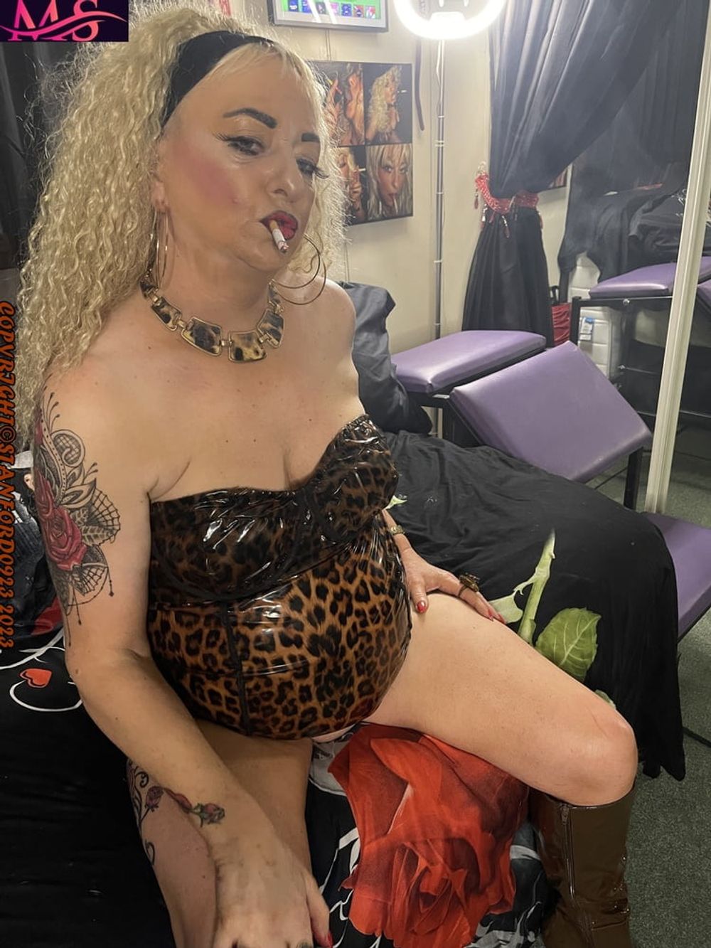 LEOPARD MOMMY SLUT #42