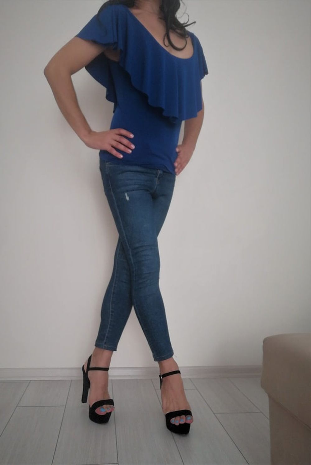 Jeans &amp; Platform Heels #21