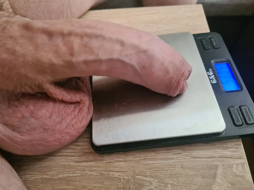 Weighing cock &amp; balls #4