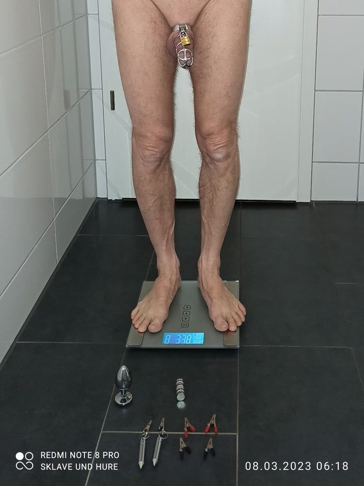 weighing, humiliation, punishment, cagecheck of 08.03.2023 #11