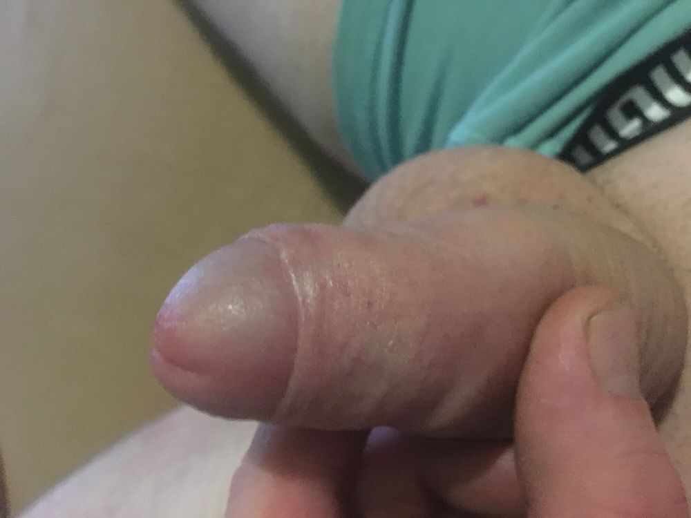 Foreskin Play With Cum Filled Balls  #11