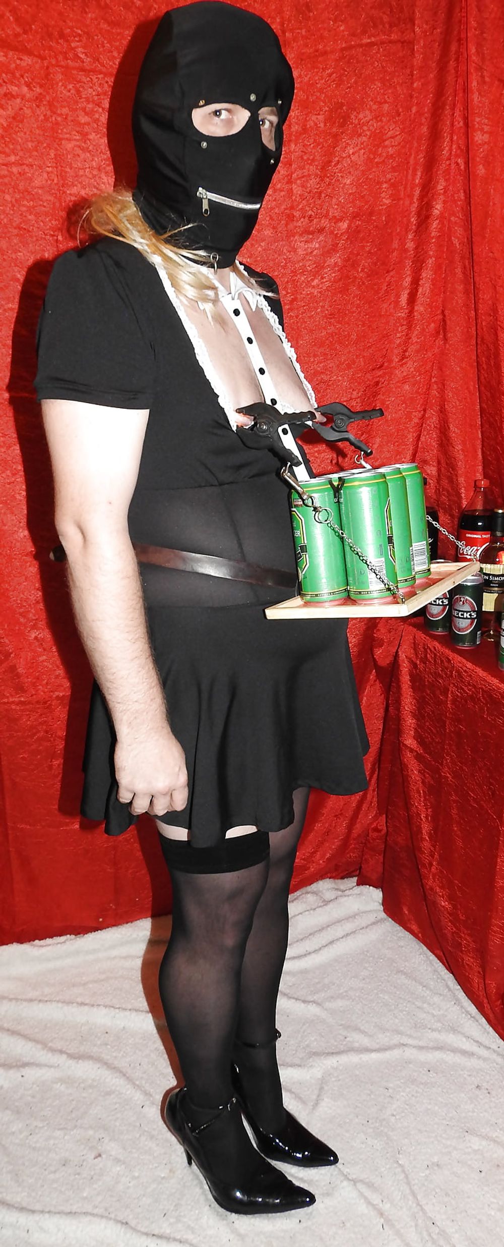 SissyMaid Serve Beer #3