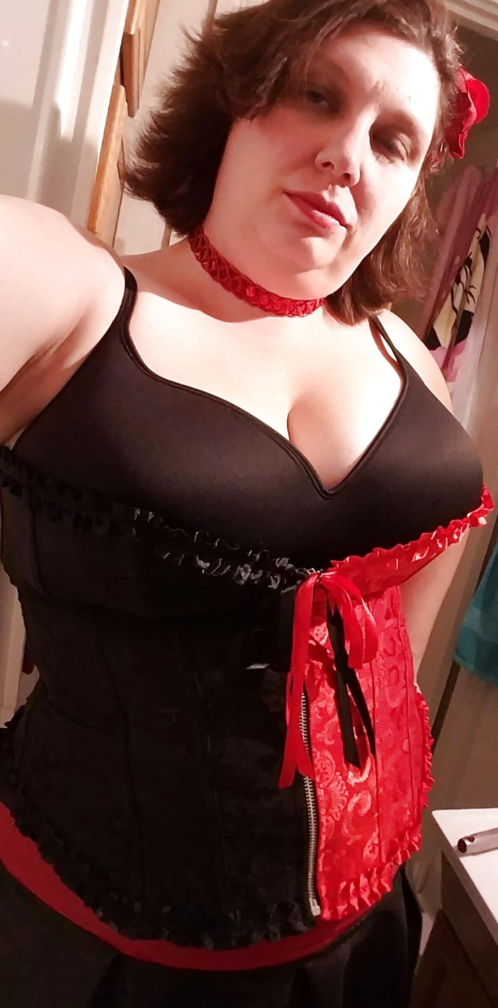Corsets and other fun of a busty little housewife...  #21