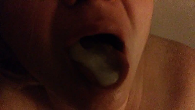 Blowjob and sperm in mouth #3