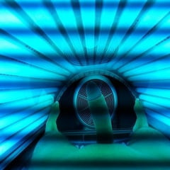 Sunbed erection