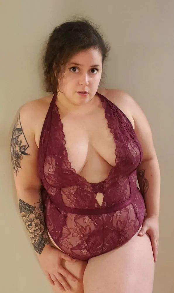 Trying new lingerie