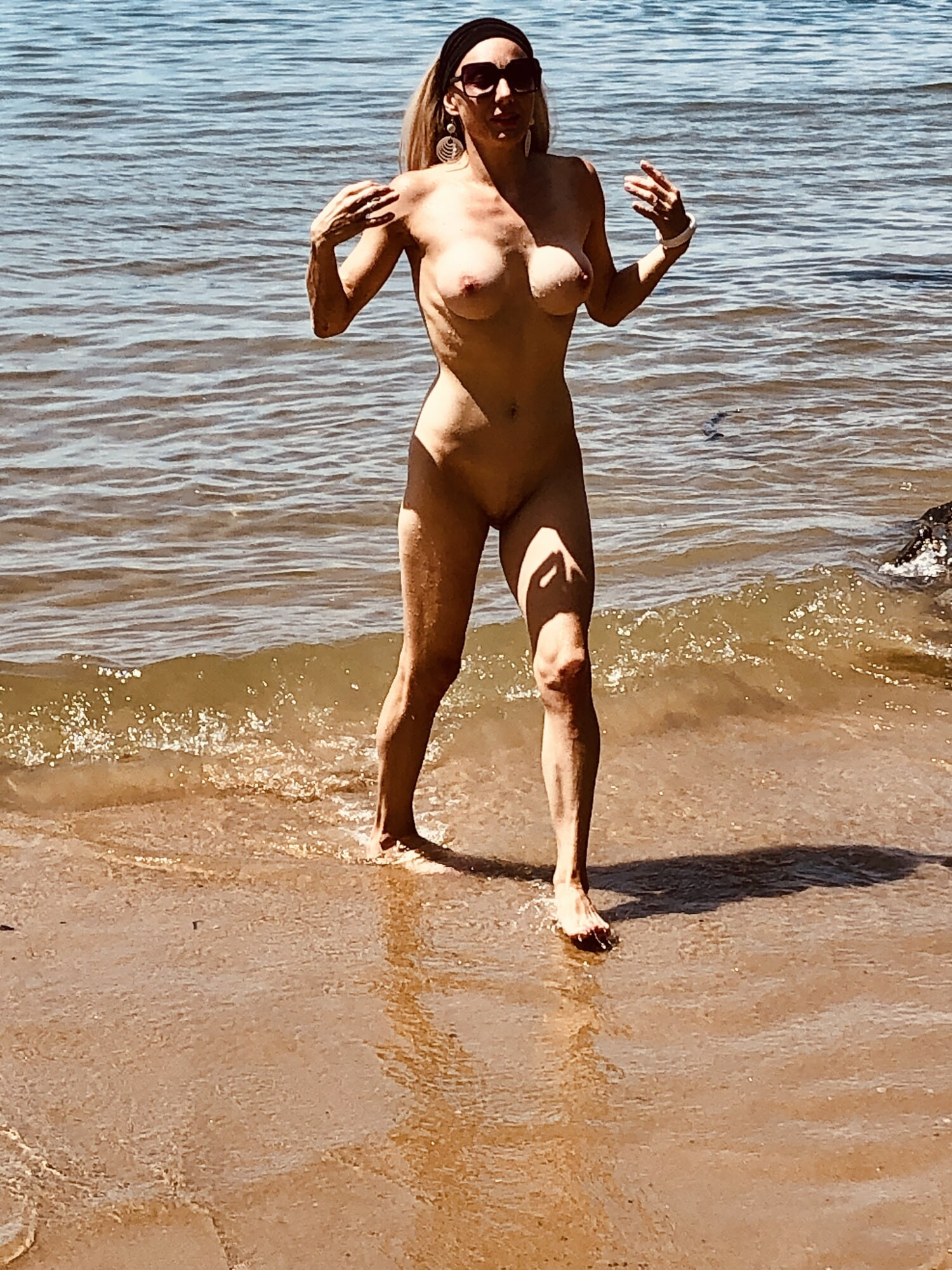 Naughty on the beach