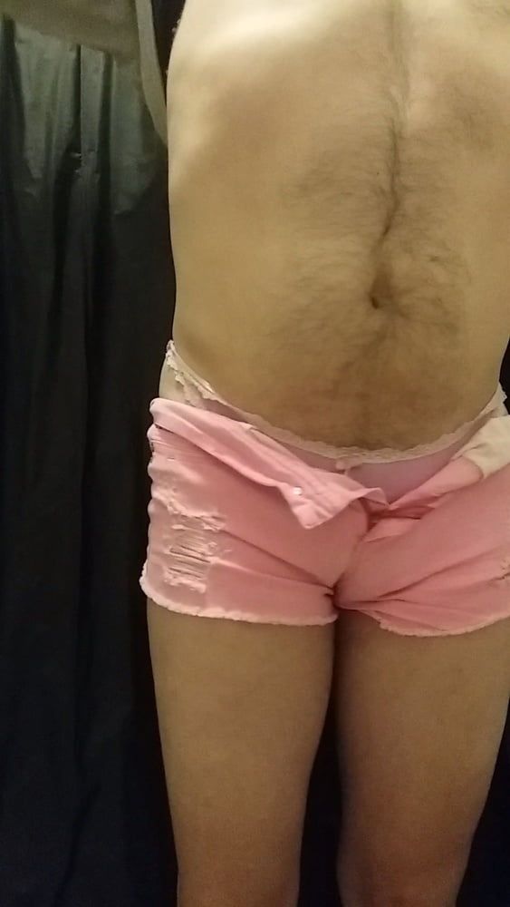 Hot pink panties 