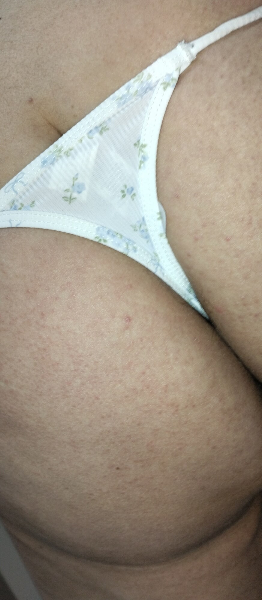 Big cock with rings in panty #3