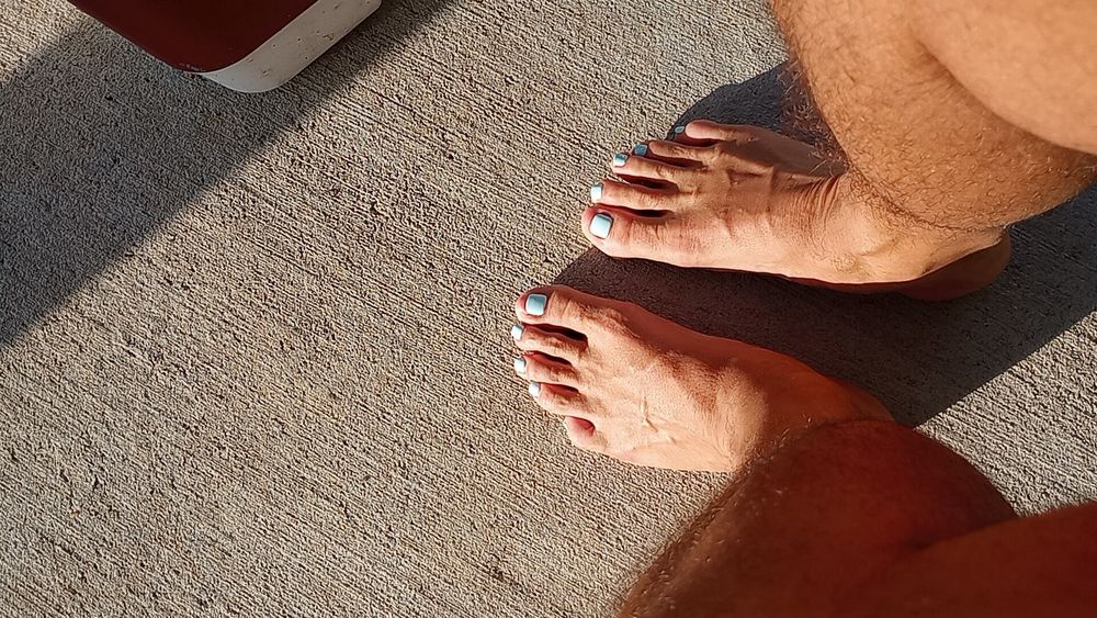 My cute, pedicured toes #26