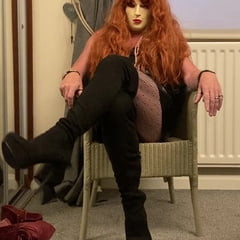 Mask and wig!