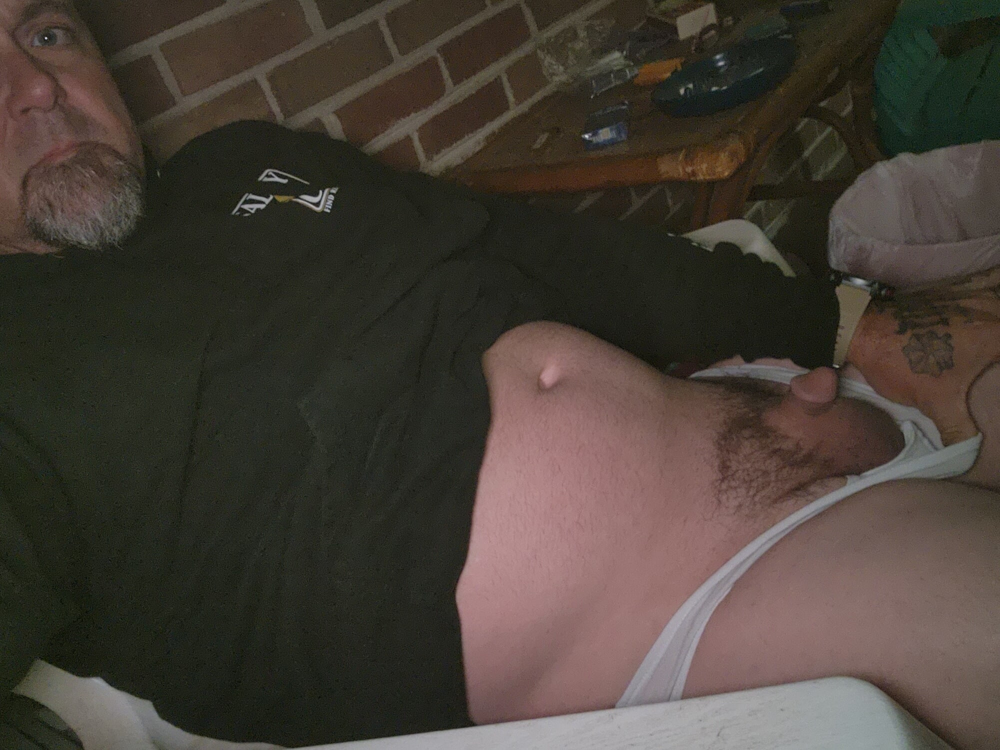 Watching my trouser snake chub