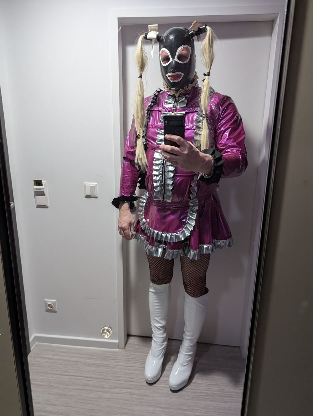 Masked Sissy Maid #9