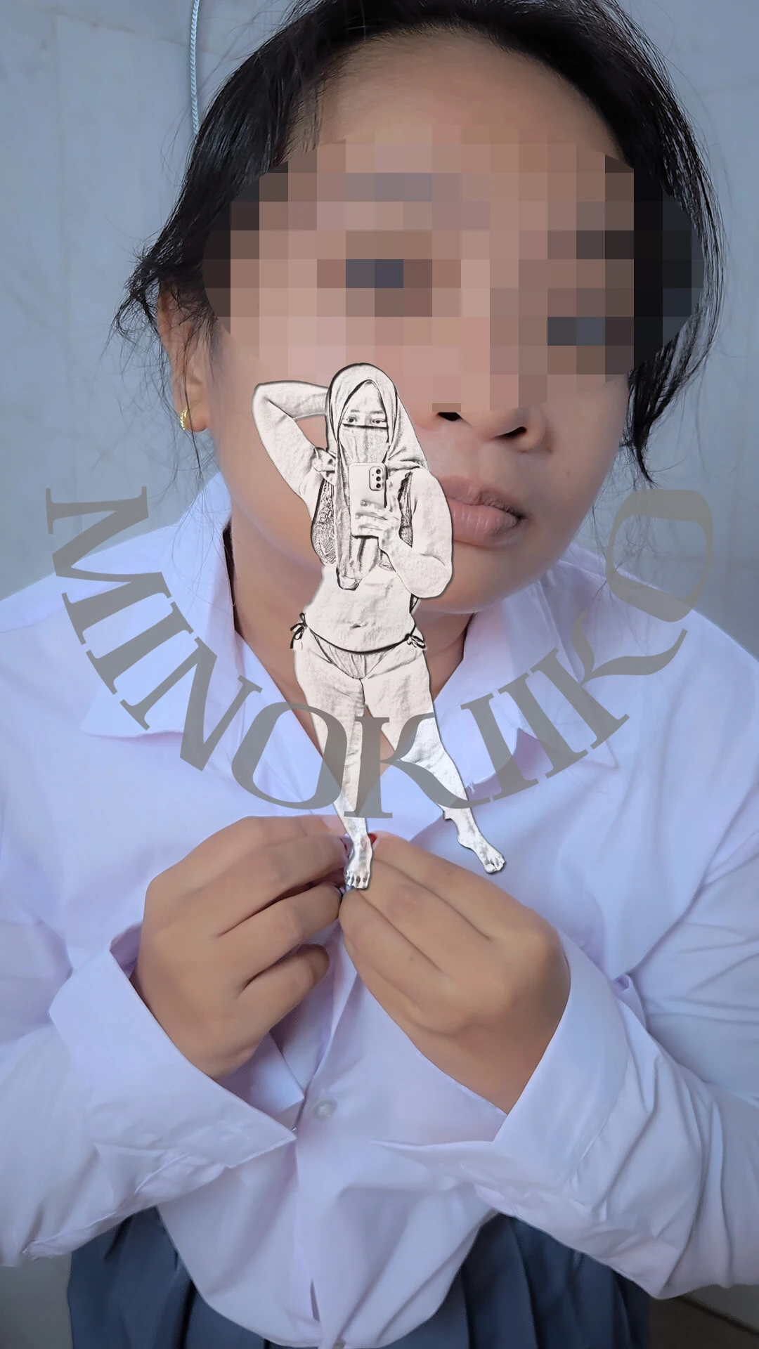 Onlyfans：高中女孩要求和她一起去浴室
