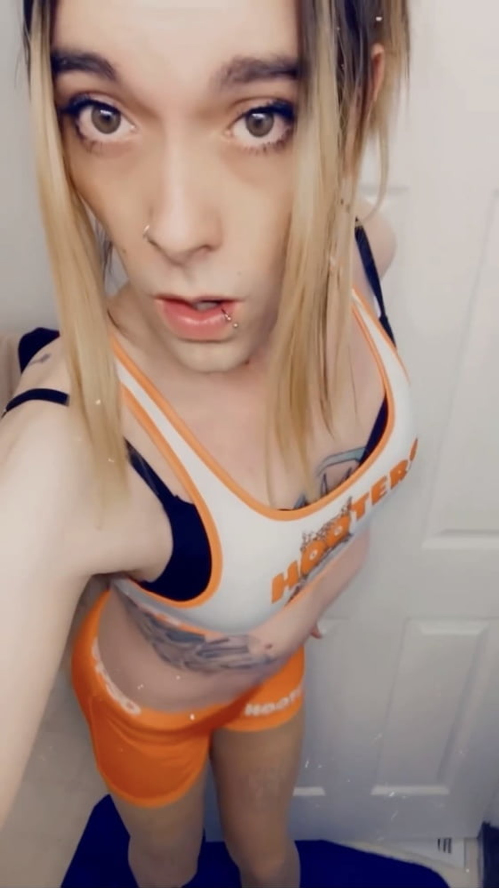 Hooters Waitress Slut #7