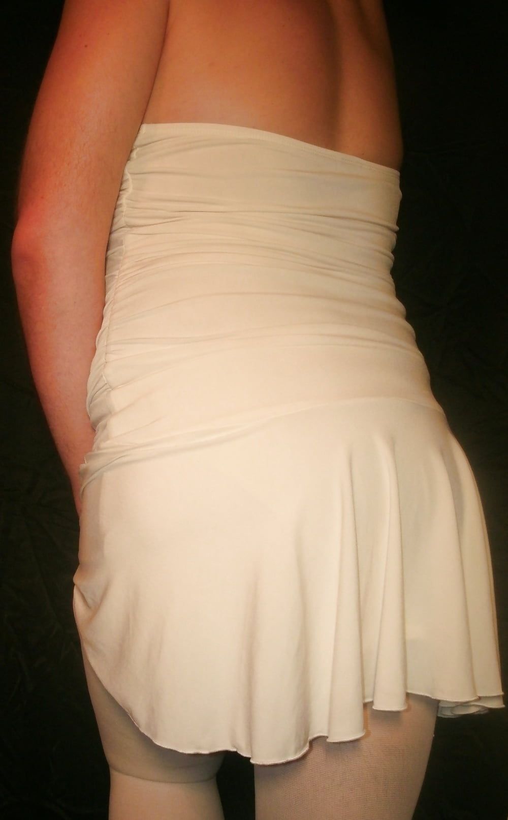 Sissy Boy Lovelaska - My new white dress #6
