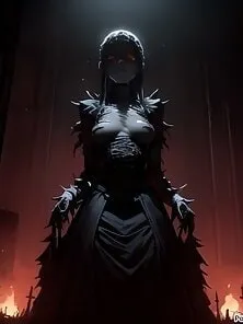 demonic big boobs