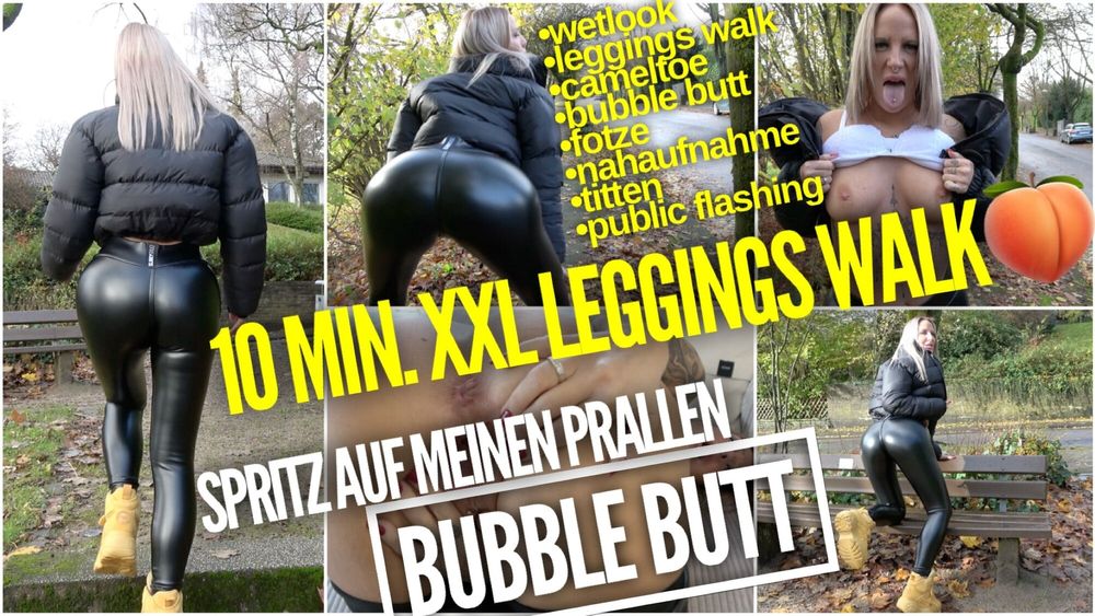 Lara CumKitten - XXL LEGGINGS WALK