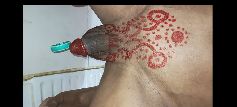 Sissy penis ring and tattoo #40