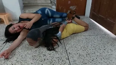 young fashion model turned humiliated bondage slave by milf         