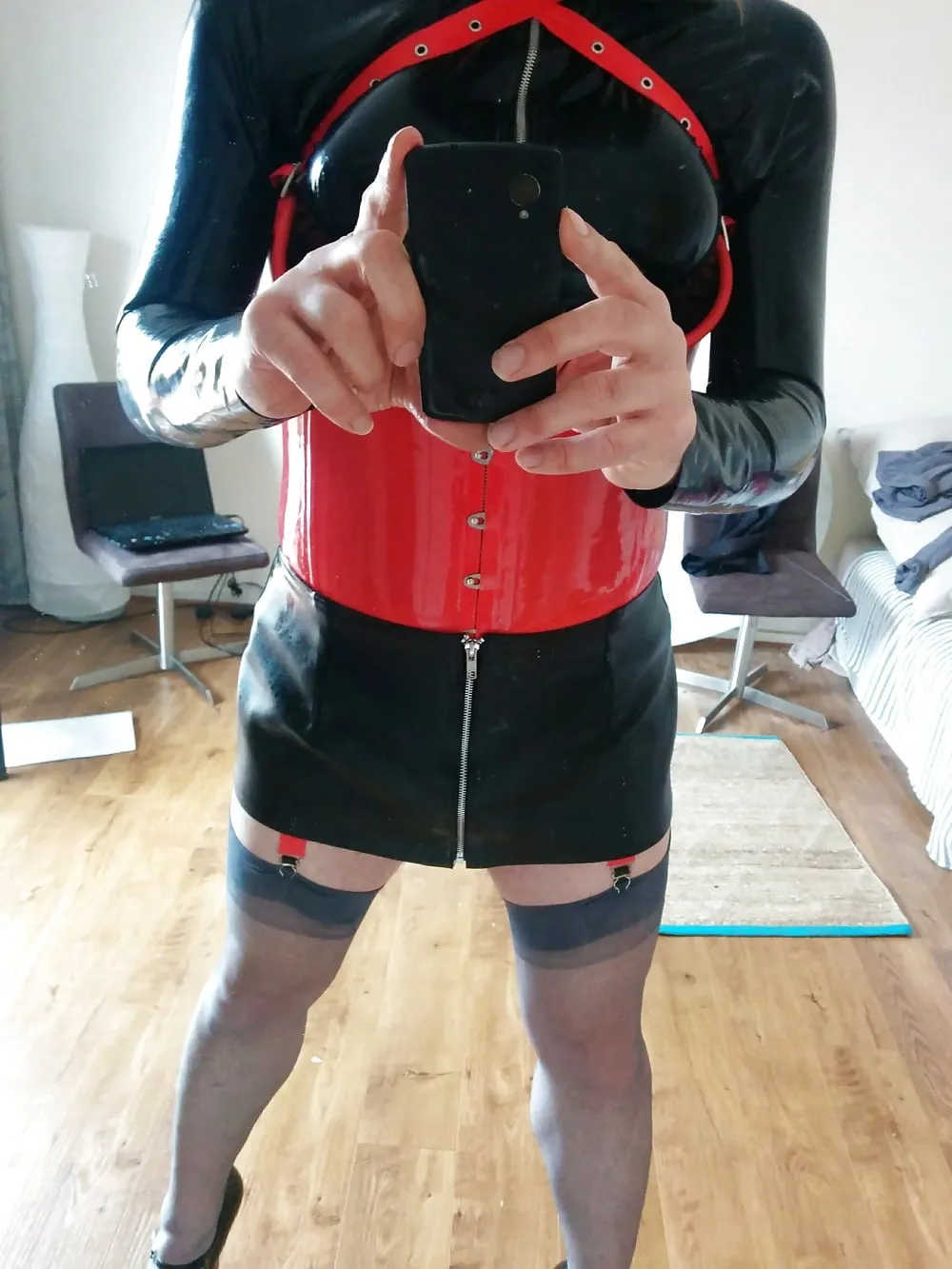 New Red Corset #4