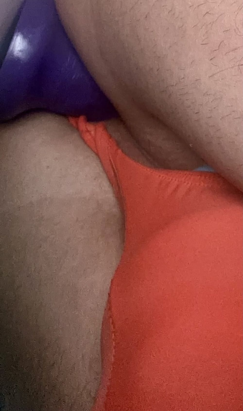 Orange thong #7