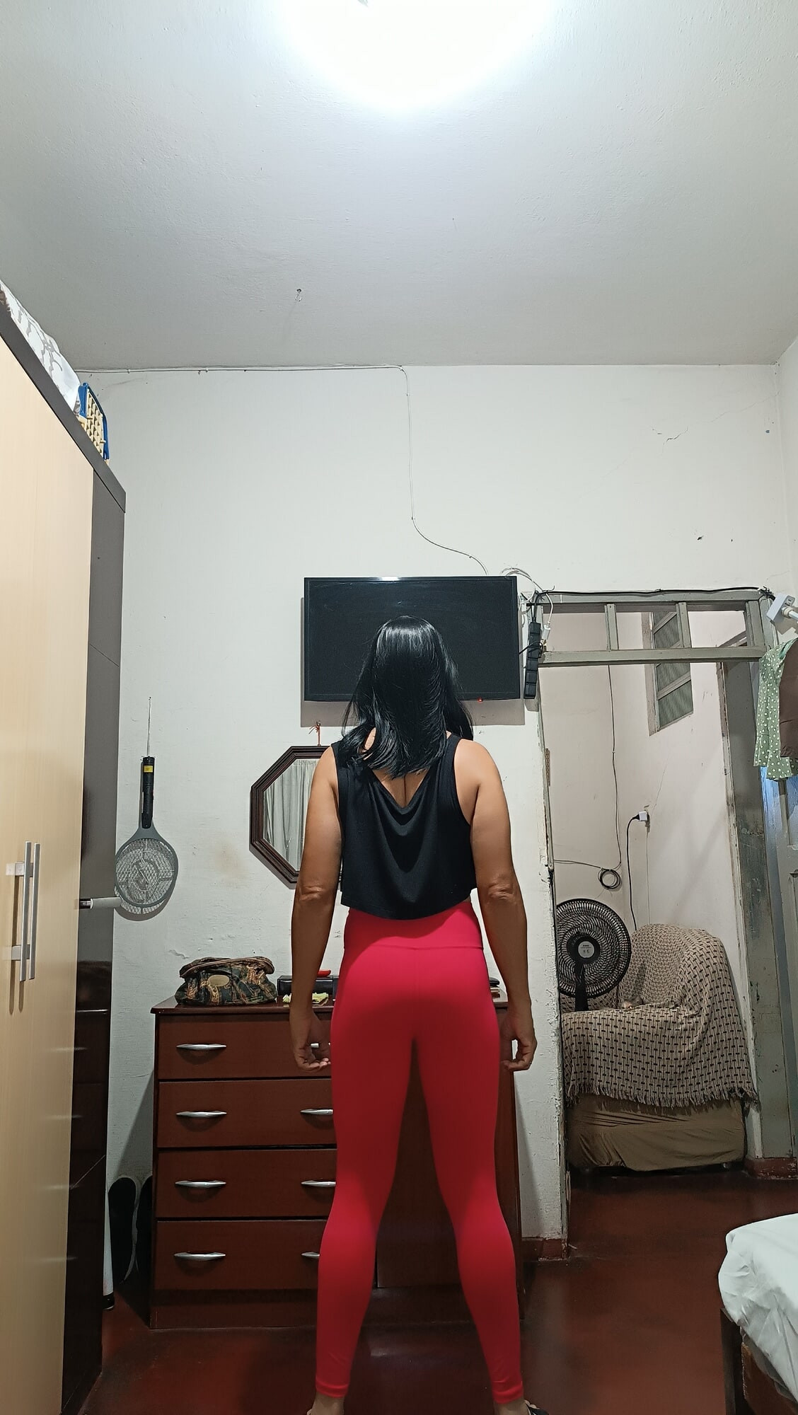 Sakura Nakamura Costume legs Red Gym #16