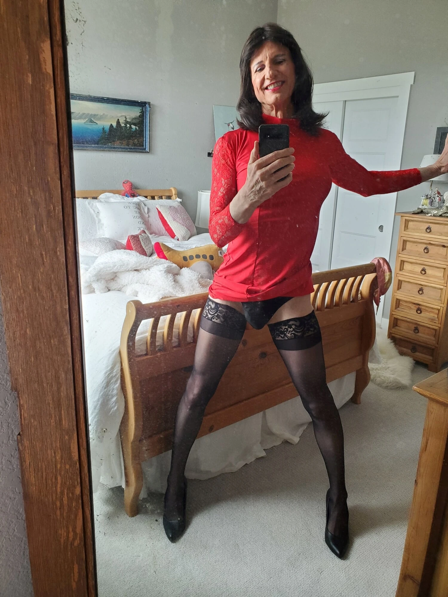 Red dress #46