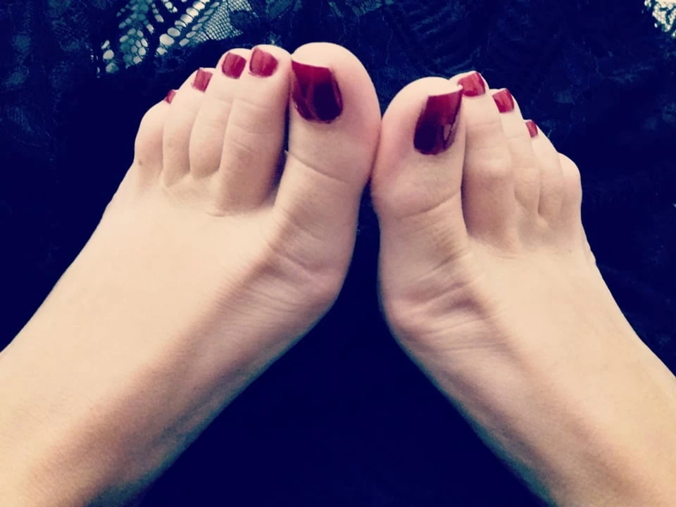 My feet..