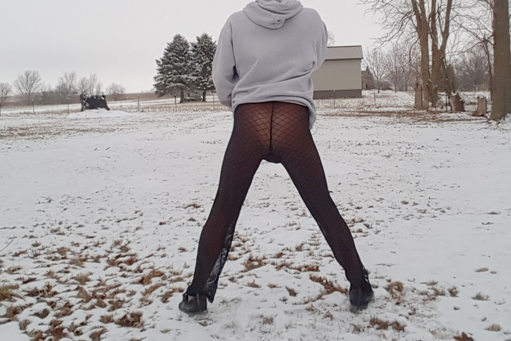 Sheer See thru in Public #21