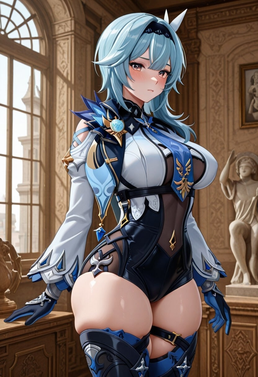 Genshin Impact, Eula sexy anime girl #44