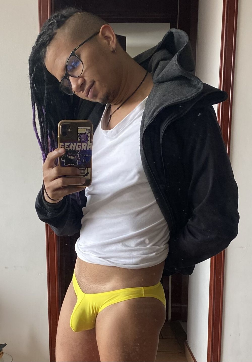 Yellow thong  #12